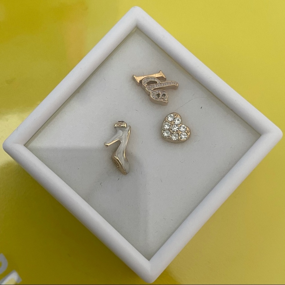 Origami Owl Wedding theme charms NWOT